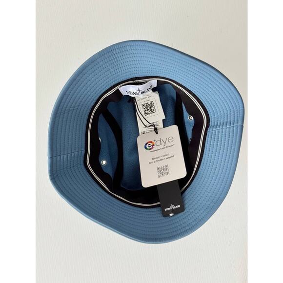 NWT Stone Island Bucket Hat Fleece Water-Resistant Nylon - Picture 6 of 10